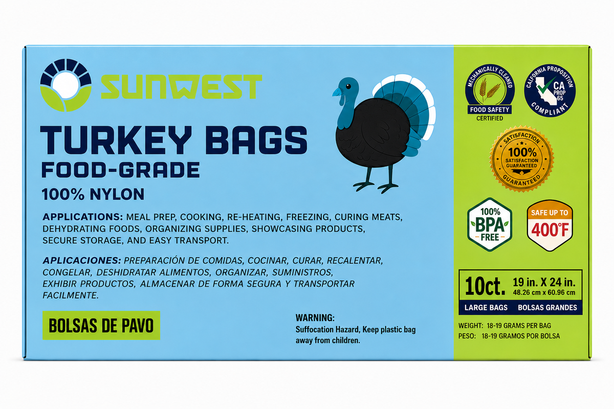 Sunwest Food Grade Turkey Bags