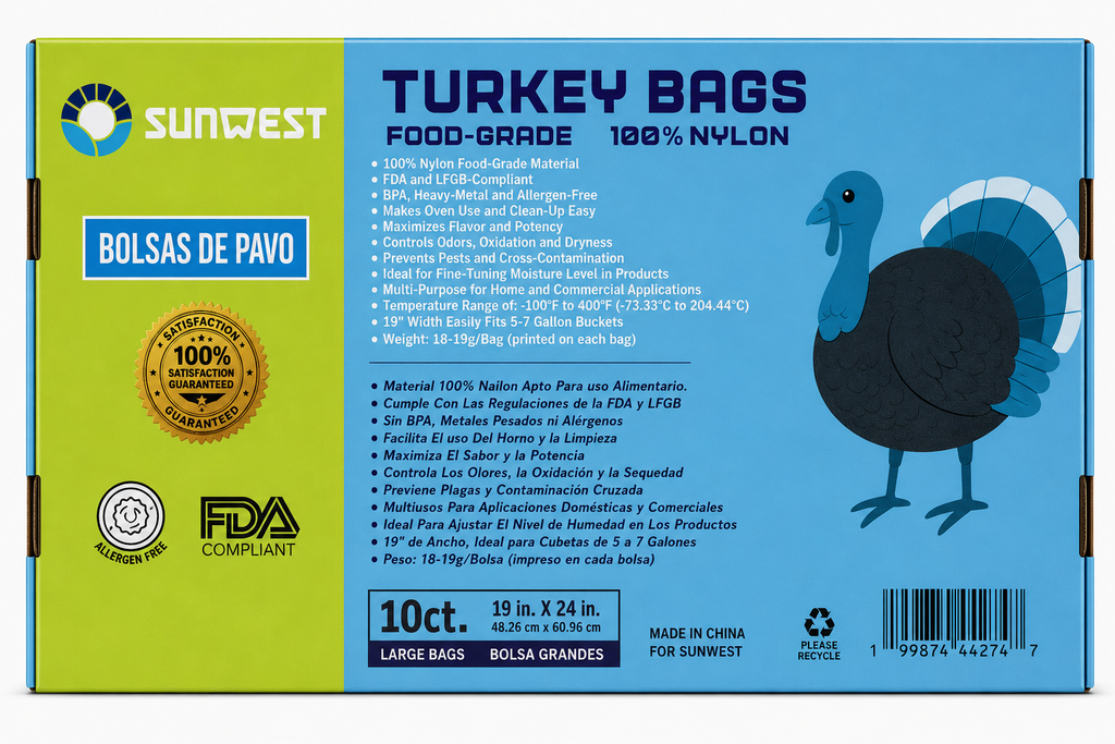 Sunwest Food Grade Turkey Bags