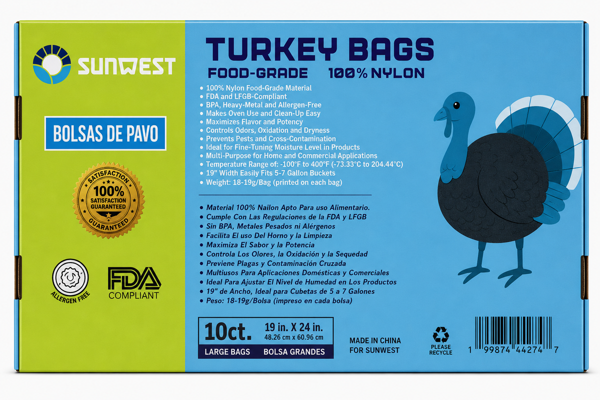Sunwest Food Grade Turkey Bags