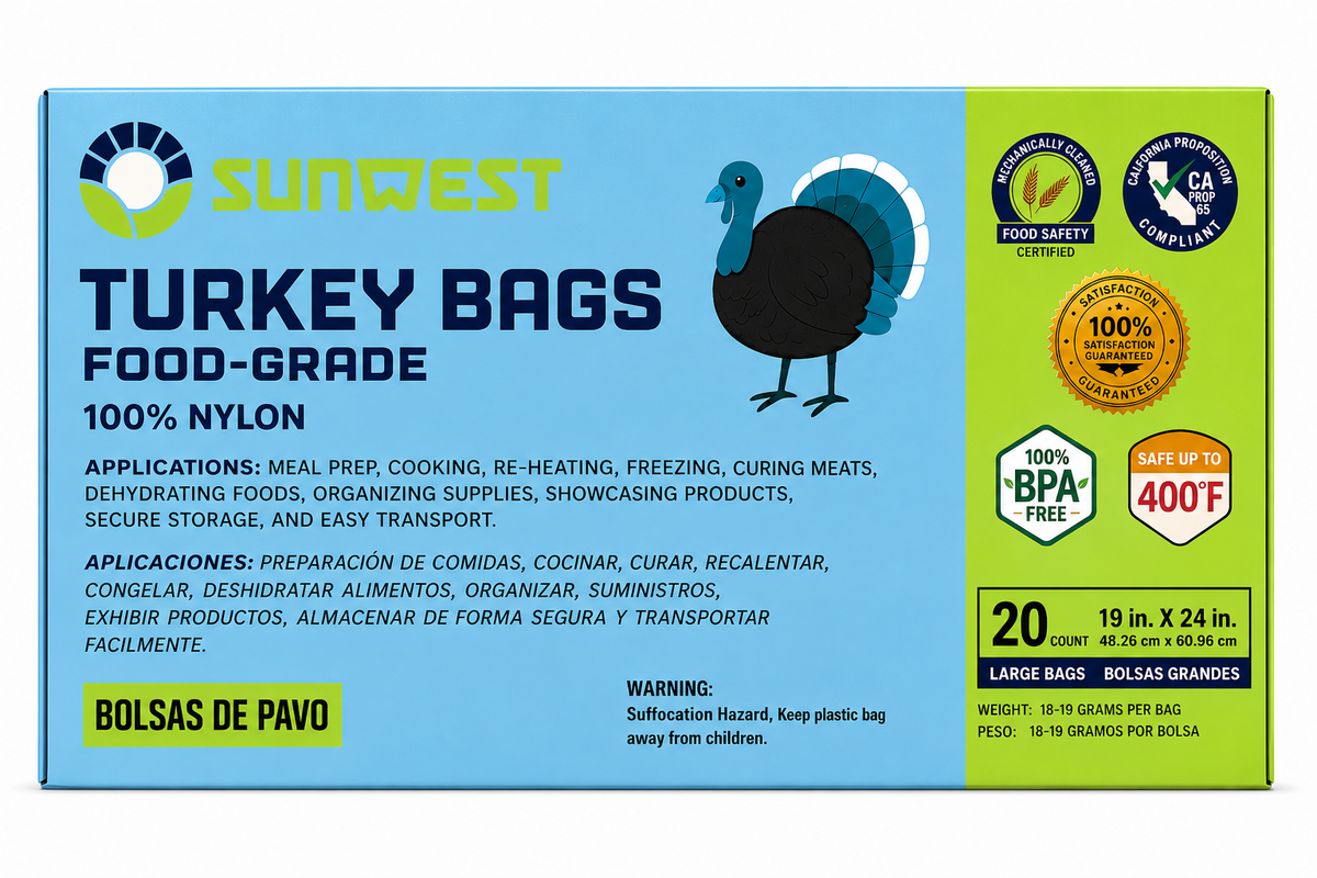 Sunwest Food Grade Turkey Bags